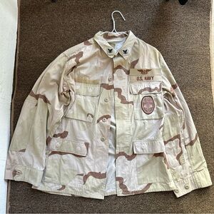U.S. Army Desert Camouflage Field Jacket - Tan & Brown